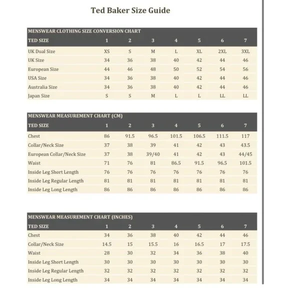 Ted Baker Shearling Leather Jacket